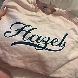 Hazel Boutique Script Logo Set - Light Pink